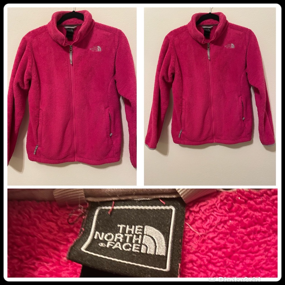 It’s a Girl North Face jacket. It’s large in size.